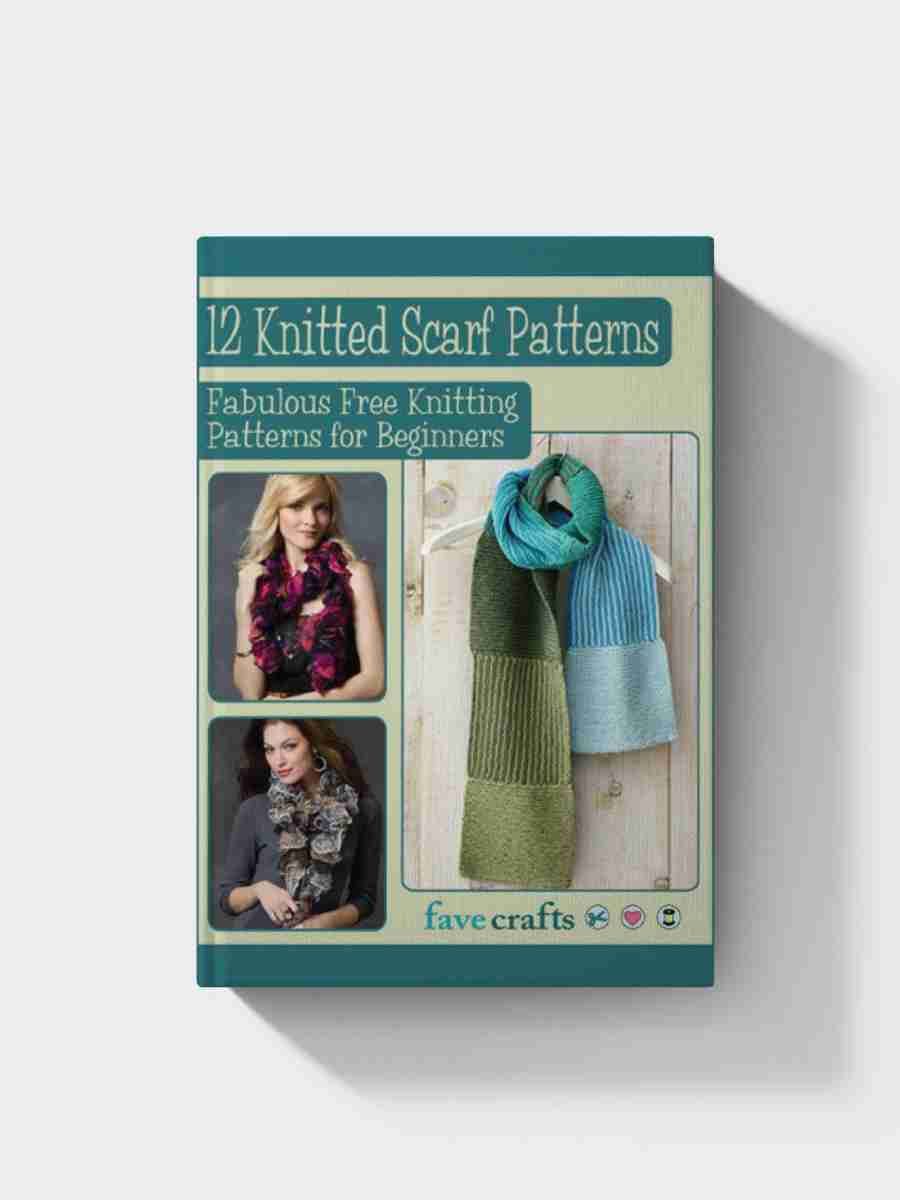 12 Knitted Scarf Patterns