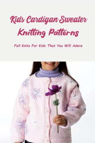 Kids Cardigan Sweater Knitting Patterns